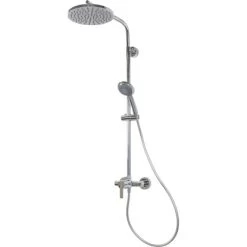 Breuer Duscharmatur Aquamaxx 310 Mit Einhebelmischer Runde Kopfbrause