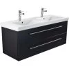 Villeroy & Boch Doppel-Waschplatz 130 Cm Subway 2.0 Anthrazit Seidenglanz 1 Villeroy & Boch Doppel-Waschplatz 130 Cm Subway 2.0 Anthrazit Seidenglanz -Badezimmerbedarf Geschäft ay anthrazit seidenglanz 1