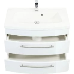 Posseik Waschplatz Luna 82 Cm Weiß Hochglanz 13 Posseik Waschplatz Luna 82 Cm Weiß Hochglanz -Badezimmerbedarf Geschäft badmoebel luna 80 weiss 6