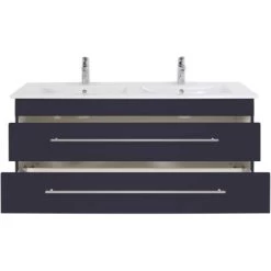 Villeroy & Boch Doppel-Waschplatz 130 Cm Venticello Anthrazit Seidenglanz -Badezimmerbedarf Geschäft d Boch Venticello 130 cm 4