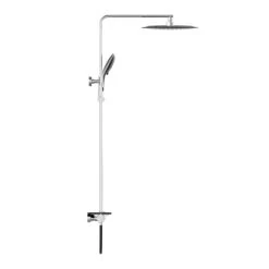 Eisl Überkopfbrause-Set Grande Vita Mit Thermostatablage Chrom-Schwarz -Badezimmerbedarf Geschäft etgrandevitachromschwarz 3