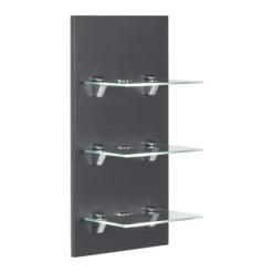 Posseik Badmöbel-Set Viva 100 Cm Anthrazit Seidenglanz 4-teilig -Badezimmerbedarf Geschäft ig anthrazit seidenglanz 5