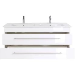 Villeroy & Boch Doppel-Waschplatz 130 Cm Venticello Weiß Hochglanz 10 Villeroy & Boch Doppel-Waschplatz 130 Cm Venticello Weiß Hochglanz -Badezimmerbedarf Geschäft m doppel weiss hochglanz 4 1