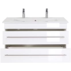 Villeroy & Boch Doppel-Waschplatz 100 Cm Venticello Weiß Hochglanz 11 Villeroy & Boch Doppel-Waschplatz 100 Cm Venticello Weiß Hochglanz -Badezimmerbedarf Geschäft m doppel weiss hochglanz 5