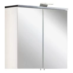 Fackelmann, Spiegelschrank Montreal 60 Cm Weiß EEK: A