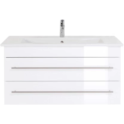 Villeroy & Boch Waschplatz 100 Cm Venticello Weiß Hochglanz 4 Villeroy & Boch Waschplatz 100 Cm Venticello Weiß Hochglanz – Bild 2