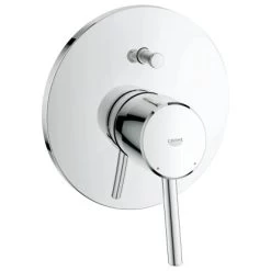 Grohe Einhebelmischer-Wannenarmatur Concetto Chrom